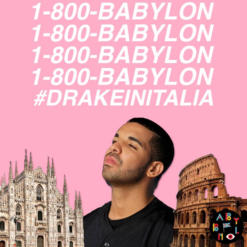 drake in italia